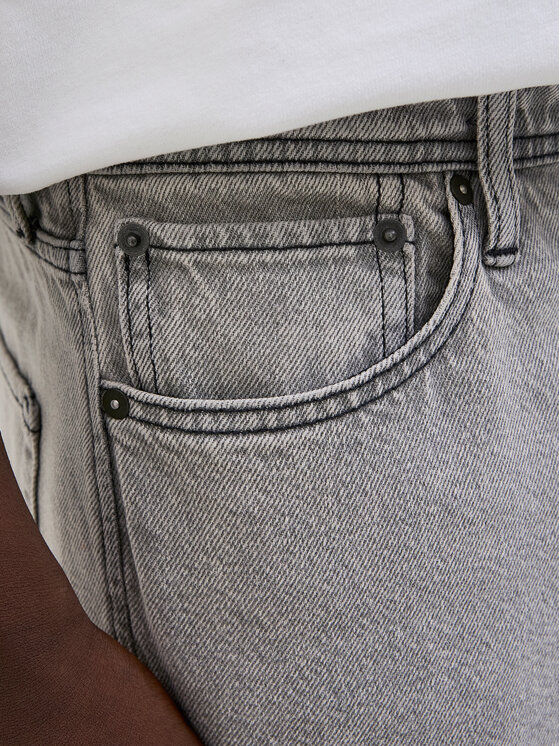 Jack & Jones Jack & Jones Τζιν σορτσάκια Ron 12278463 Γκρι Regular Fit