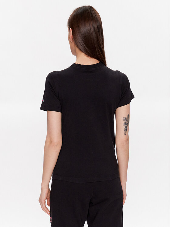 Champion Champion T-Shirt 116084 Μαύρο Custom Fit