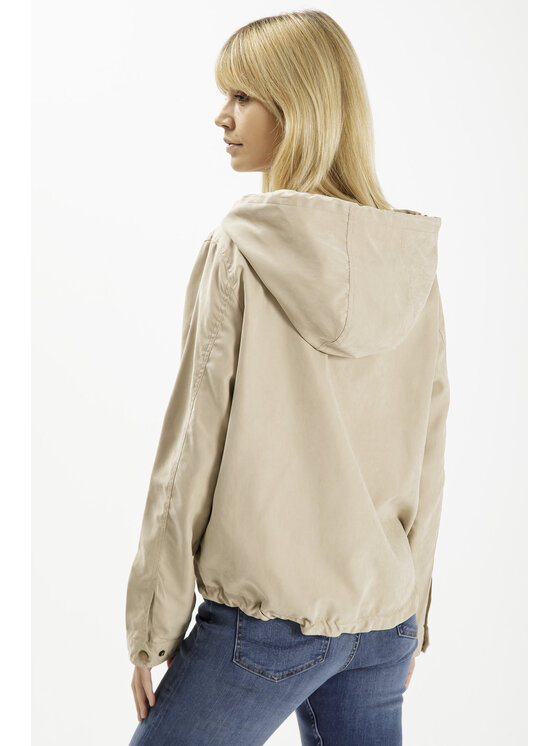 Cross Jeans Cross Jeans Kurtka przejściowa 81251-009 Beżowy Regular Fit