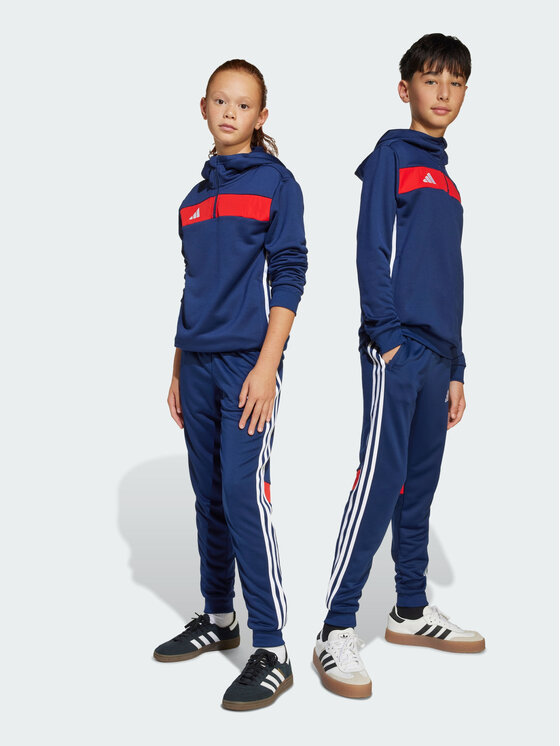 adidas adidas Spodnie materiałowe Tiro Niebieski jasny Regular Fit
