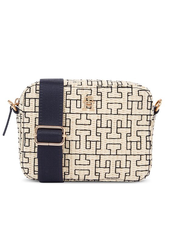 Tommy Hilfiger Tommy Hilfiger Дамска чанта Th City Mono Crossover Mono AW0AW16149 Бежов