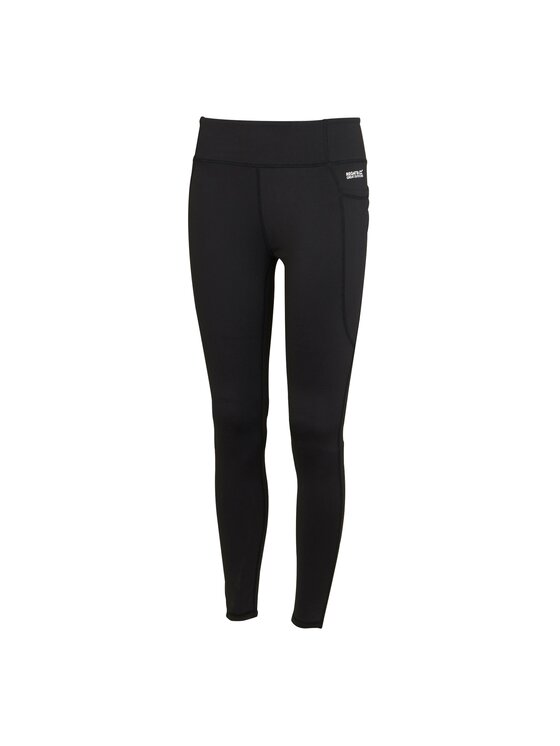 Regatta Regatta Rajstopy Damskie Holeen Pro Czarny Compression Fit