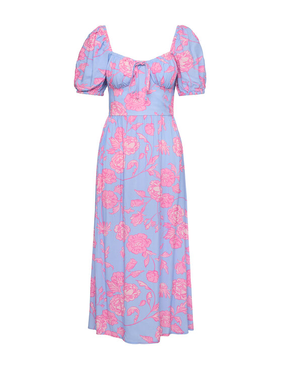LAURELLA LAURELLA Letní šaty Laurella 4UL093811 Modrá Regular Fit
