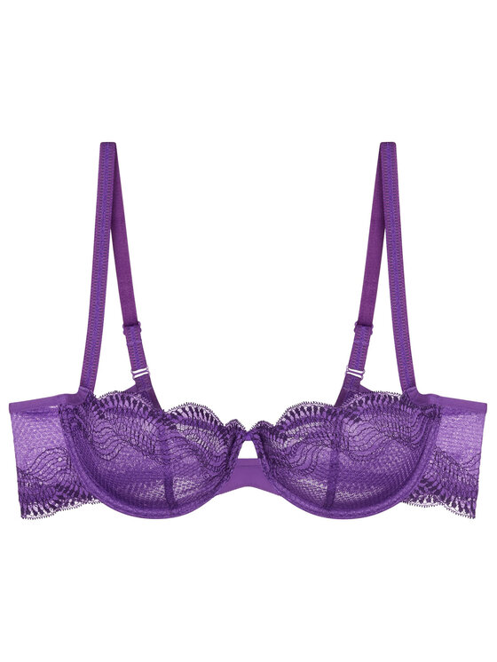 Triumph Triumph Biustonosz balkonetka Comfort Glam 10224928 Fioletowy