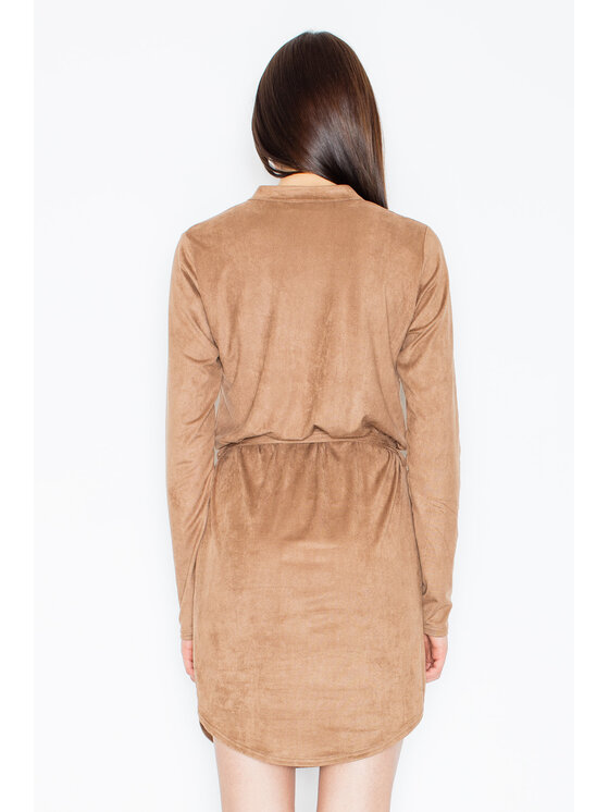 FIGL FIGLFIGL Vestito M454 Beige Regular Fit