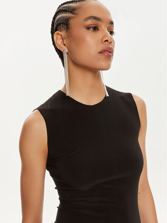 NORMA KAMALI NORMA KAMALI Kombinezon KK223JPLA58001 Črna Slim Fit