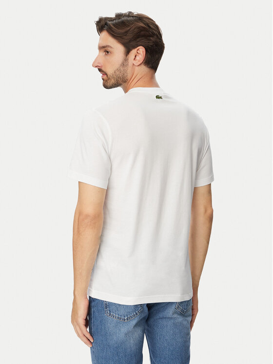 Lacoste Lacoste T-särk TH9990 Valge Classic Fit