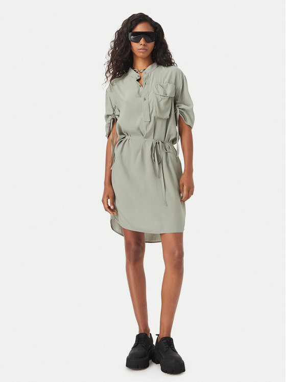 G-Star Raw G-Star Raw Kasdieninė suknelė D29019-D724 Žalia Regular Fit