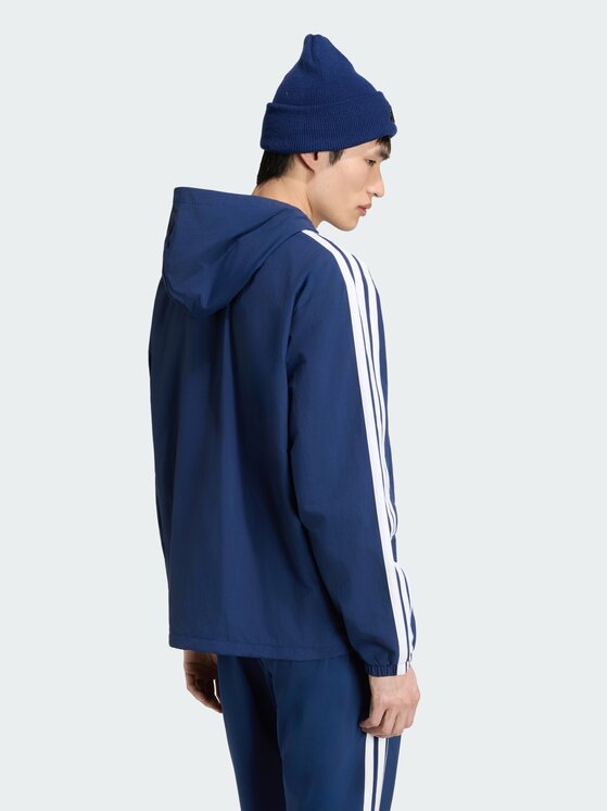 adidas adidas Wiatrówka 168391 Niebieski Loose Fit