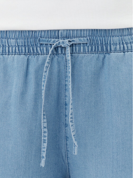 ONLY ONLY Šortky z materiálu Pema 15226321 Modrá Relaxed Fit