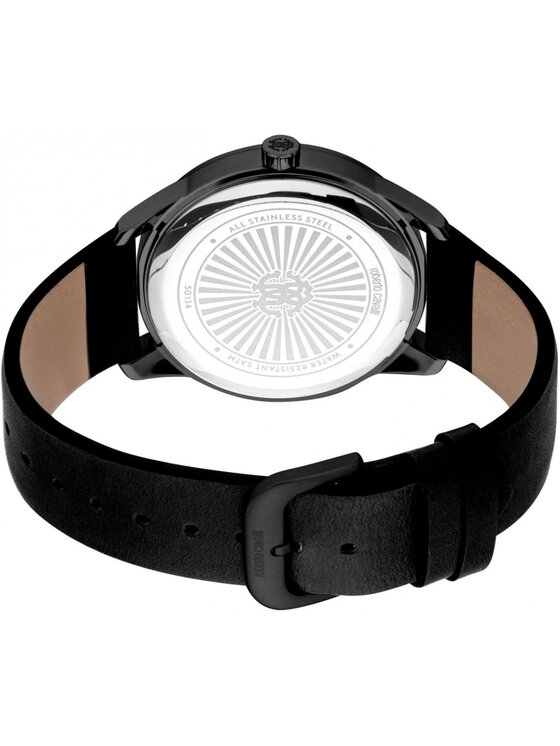 Roberto Cavalli Roberto Cavalli Zegarek RC5G134L0035 Czarny