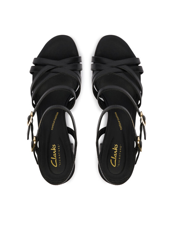 Clarks Clarks Sandále Ezoria Strap 26185893 Čierna