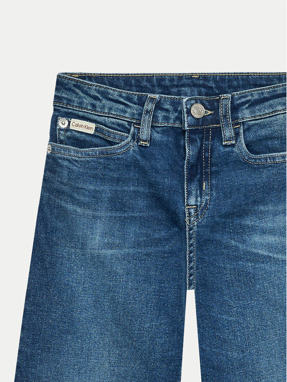 Calvin Klein Jeans Calvin Klein Jeans Jeans IG0IG02608 Blu scuro Wide Leg