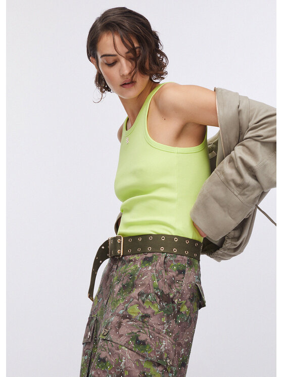 Liu Jo Liu Jo Top WA6488J482230540 Żółty Regular Fit