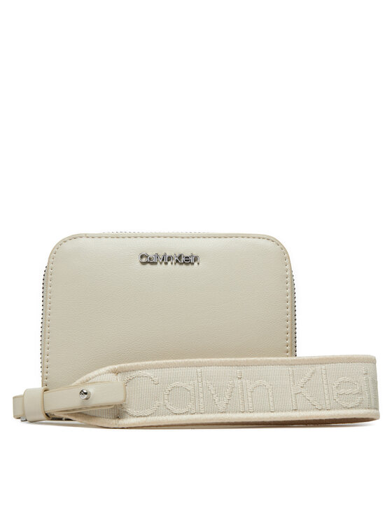 Calvin Klein Calvin Klein Velika ženska denarnica Gracie K60K611688 Bež