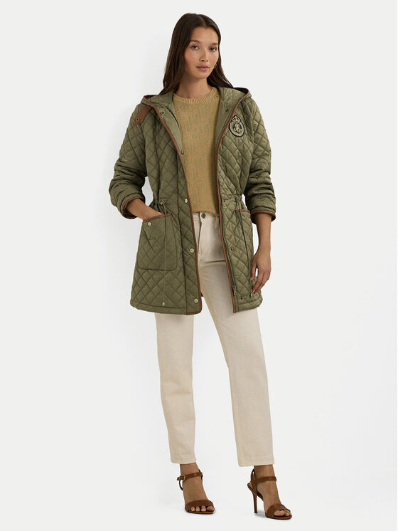 LAUREN RALPH LAUREN Lauren Ralph Lauren Giacca di transizione 297951264002 Verde Straight Fit