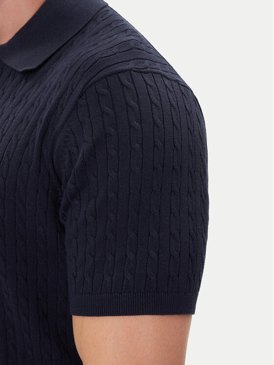 Tommy Hilfiger Tommy Hilfiger Pólóing MW0MW40701 Sötétkék Regular Fit