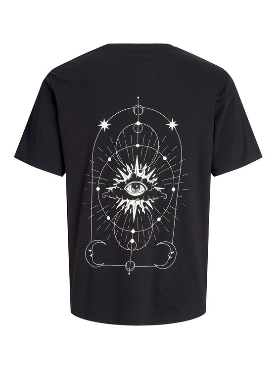 Jack&Jones Jack&Jones T-shirt Jackie 12271366 Crna Relaxed Fit
