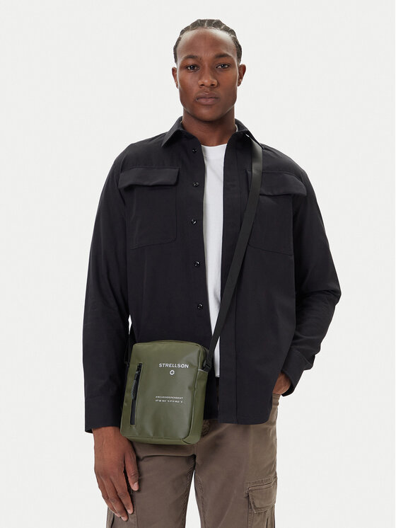 Strellson Strellson Torbica za okrog pasu Marcus 4010003123 Khaki