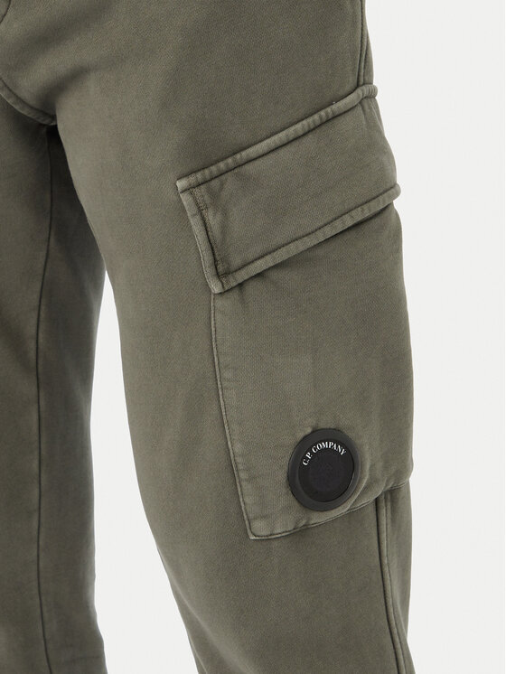 C.P. Company C.P. Company Donji dio trenerke 21CMSP720A006372R Zelena Regular Fit