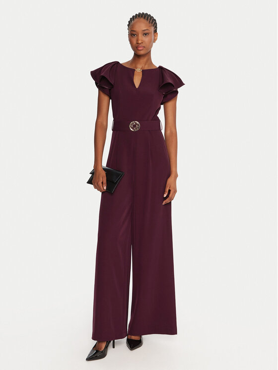 Rinascimento Rinascimento Jumpsuit CFC0125317003 Dunkelrot Regular Fit