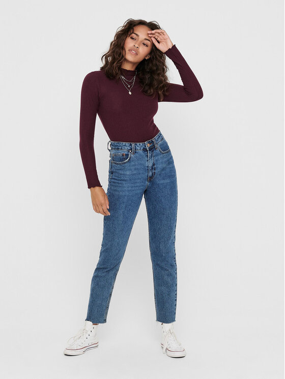 ONLY ONLY Bluza 15180040 Vijolična Comfort Fit