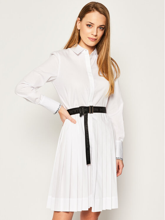 karl lagerfeld logo belt