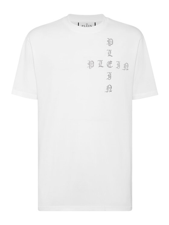 PHILIPP PLEIN PHILIPP PLEIN T-shirt 593 Bianco Regular Fit
