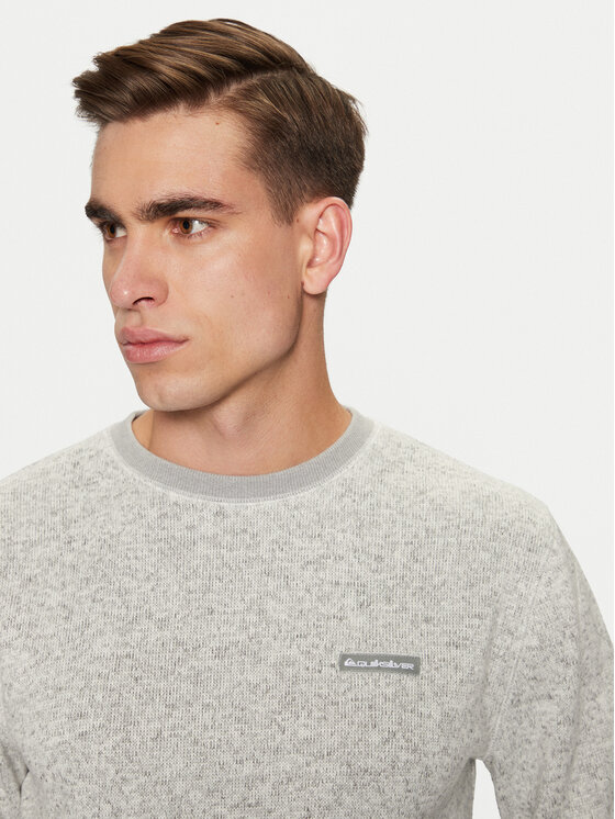 Quiksilver Quiksilver Суитшърт Keller AQYFT03341 Сив Regular Fit