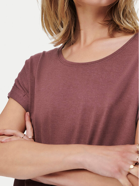 ONLY ONLY Tricou Moster 15106662 Roz Regular Fit