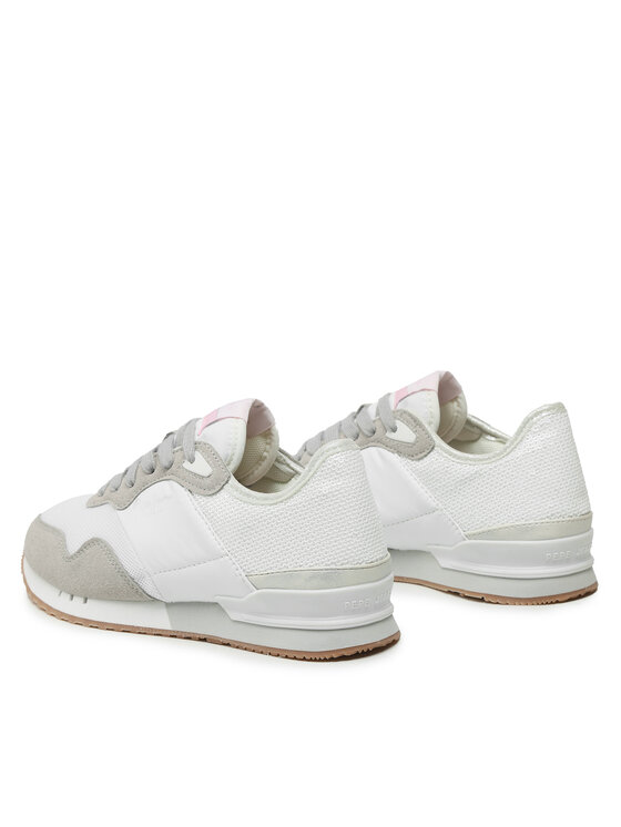 Pepe Jeans Pepe Jeans Sneakersy London W Troy PLS31466 Bílá