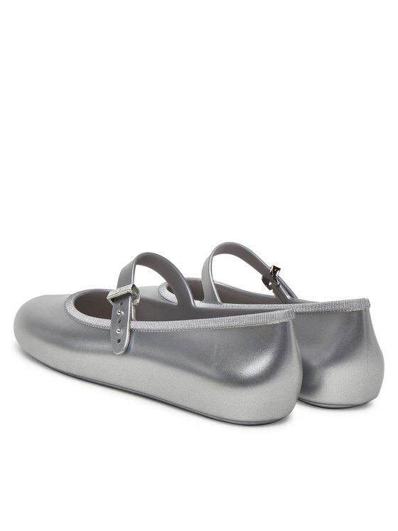 Melissa Melissa Baleriny Melissa Soft Ballerina Ad M 35785 Srebrny