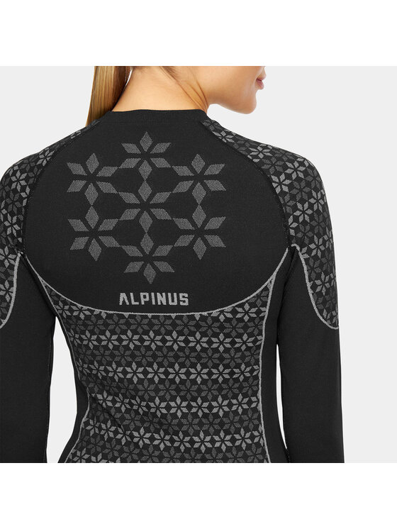 Alpinus Alpinus Komplet bielizny termoaktywnej Verbier Szary