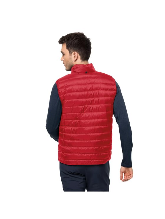 Jack Wolfskin Jack Wolfskin Kamizelka 1207011_2206 Czerwony Regular Fit