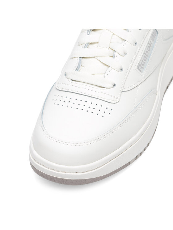 Reebok Sneakersy Club C Double 100074267 Écru | Modivo.pl