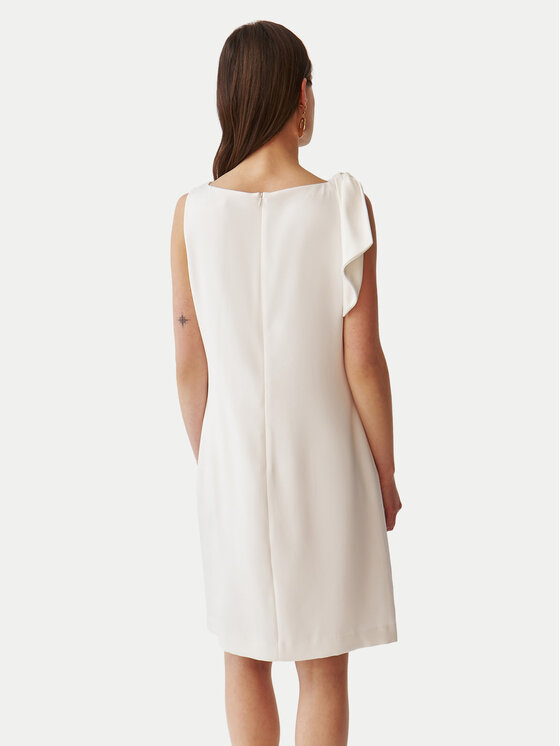 Tatuum Tatuum Kokteilinė suknelė Hastika T2406.214 Écru Regular Fit