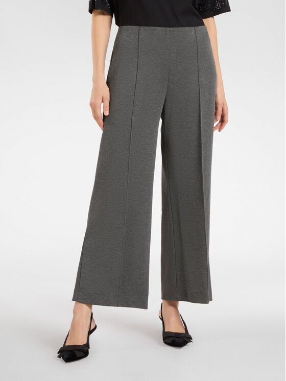 Elena Mirò Elena Mirò Pantaloni di tessuto P819Z000134N023 Grigio Cropp Fit