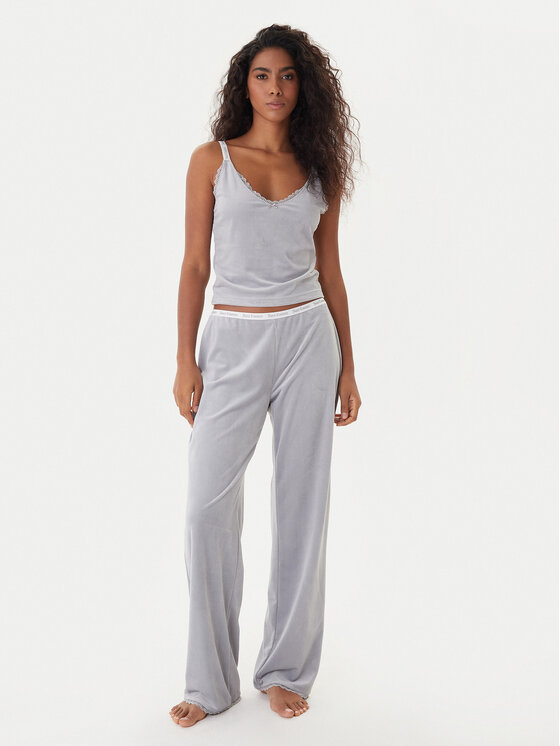 Juicy Couture Juicy Couture Pijama JCLPJ225516 Gri Regular Fit