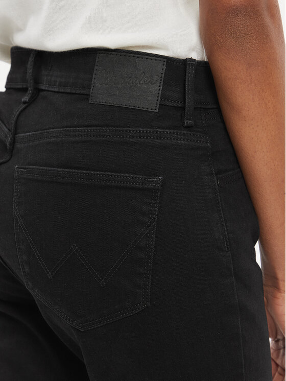 Wrangler Wrangler Jeansy Arachne 112332390 Czarny Skinny Fit