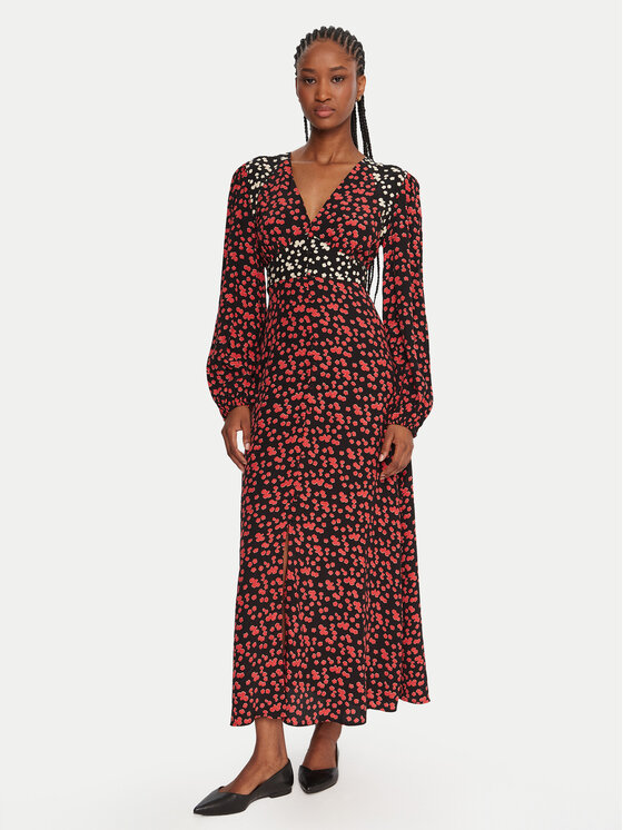 French Connection French Connection Rochie cocktail 71ZBM Roșu Regular Fit