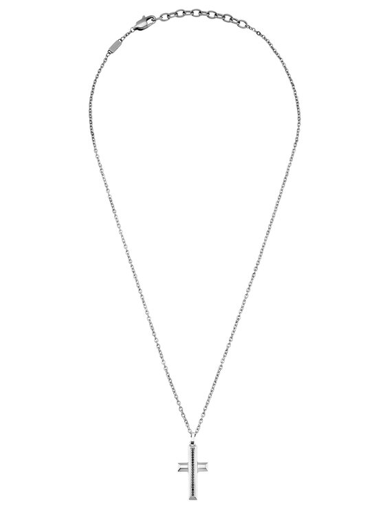 Breil Breil Collana TAG AND CROSS Argento