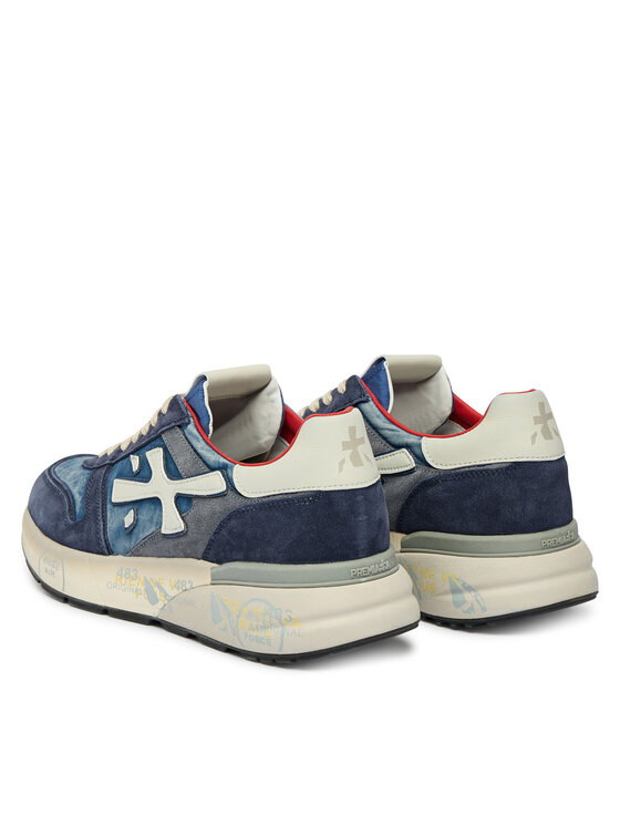 Premiata Premiata Sneakersy Mick Var 8006 Tmavomodrá