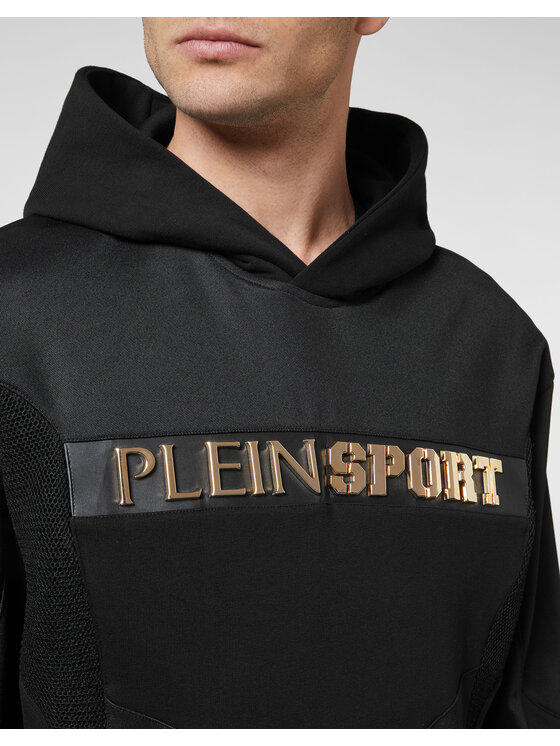 Plein Sport Plein Sport Bluza 1009 Czarny Regular Fit