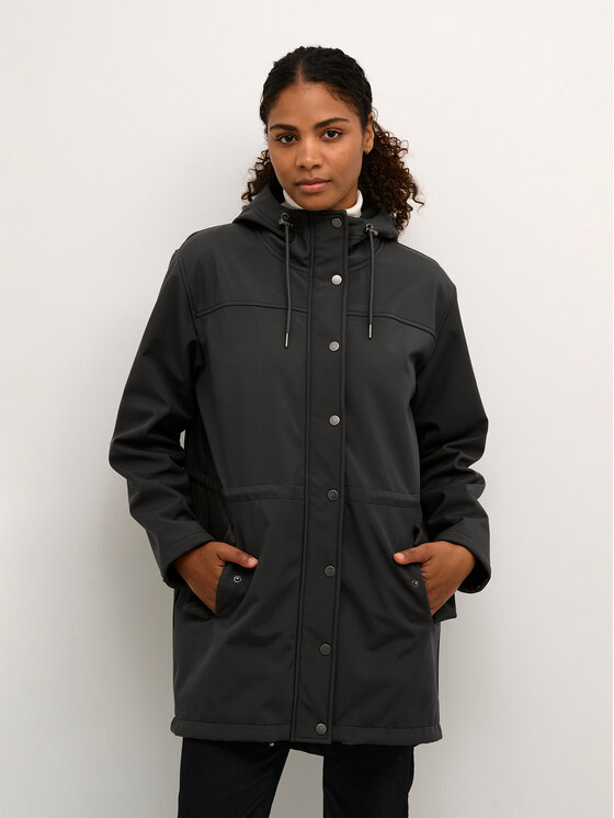 Kaffe Parka Talina 10506660 Crna Regular Fit