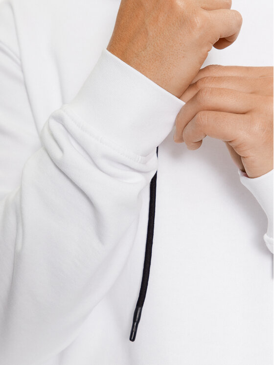 Richmond X Richmond X Mikina UMA23176FE Biela Relaxed Fit