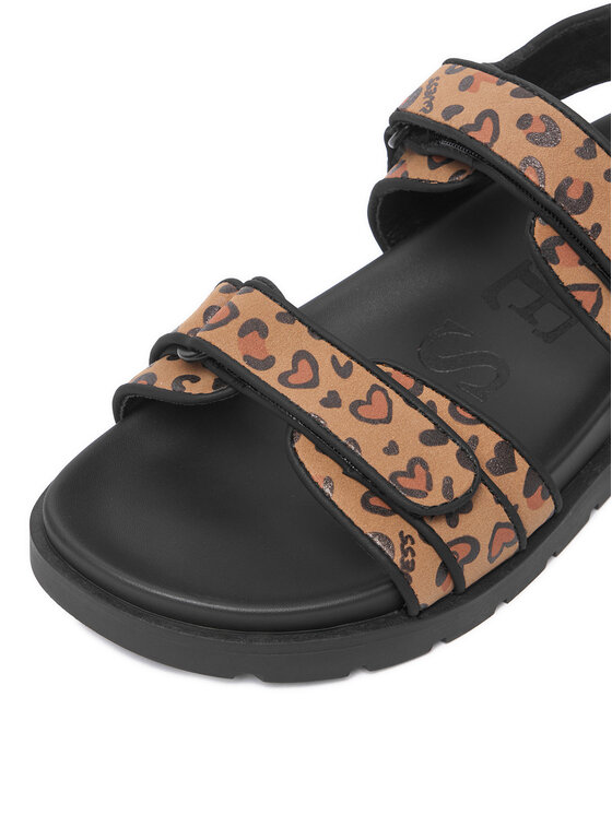 Guess Guess Сандали CEO-CS6702-05 Кафяв