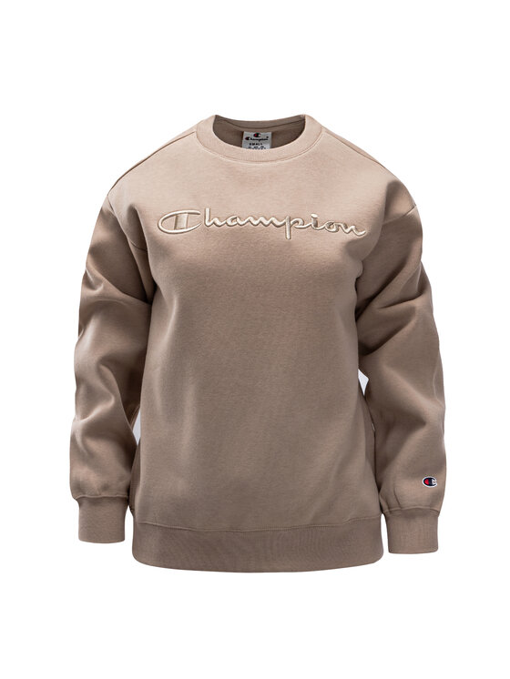 Champion Champion Bluza 116680-MS066-SVK_L Beżowy Relaxed Fit