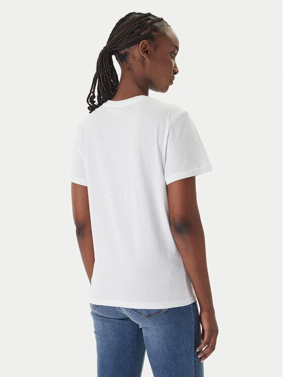 Liu Jo Liu Jo T-Shirt WA6237 JS923 Biały Regular Fit