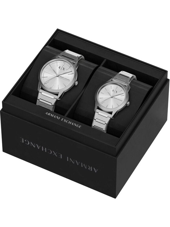 Armani Exchange Armani Exchange Zegarek AX7180SET Srebrny