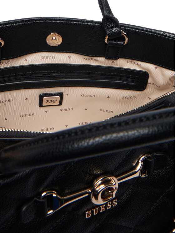 Guess Guess Дамска чанта Frances HWQG22 41060 Черен